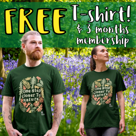 Free t-shirt and 3 months membership